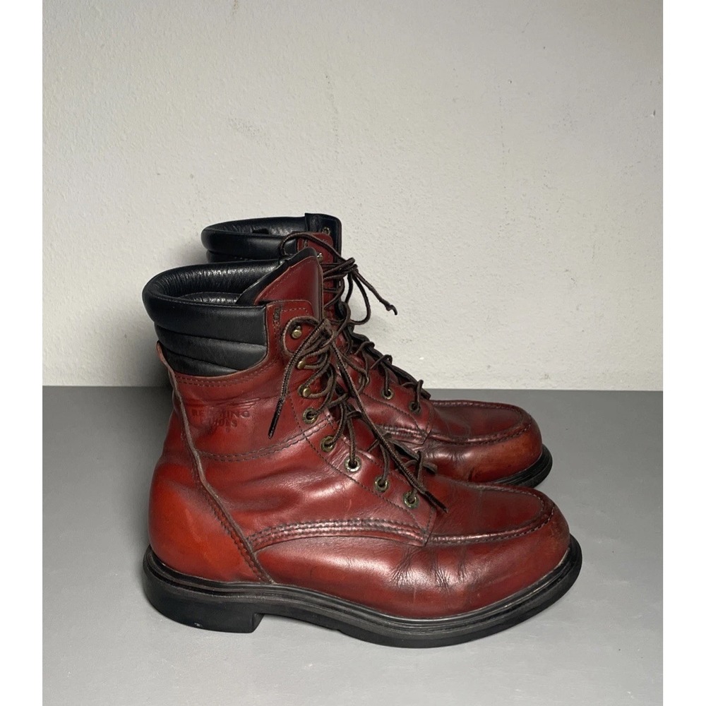 Vintage Red Wing Shoes 402 Men's Soft-Toe Work Boots 8.5 D Supersole